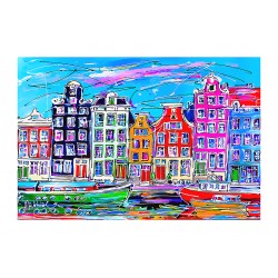 Canal of Amsterdam Print of...
